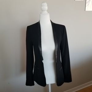 H&M Black Blazer with tuxedo style